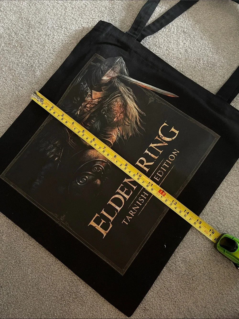 Elden Ring Tarnished Edition - Black Tote Bag
